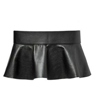 Zara peplum belt